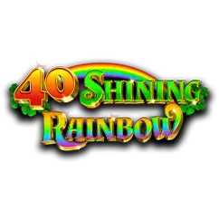 Sfond i madh 40 Shining Rainbow